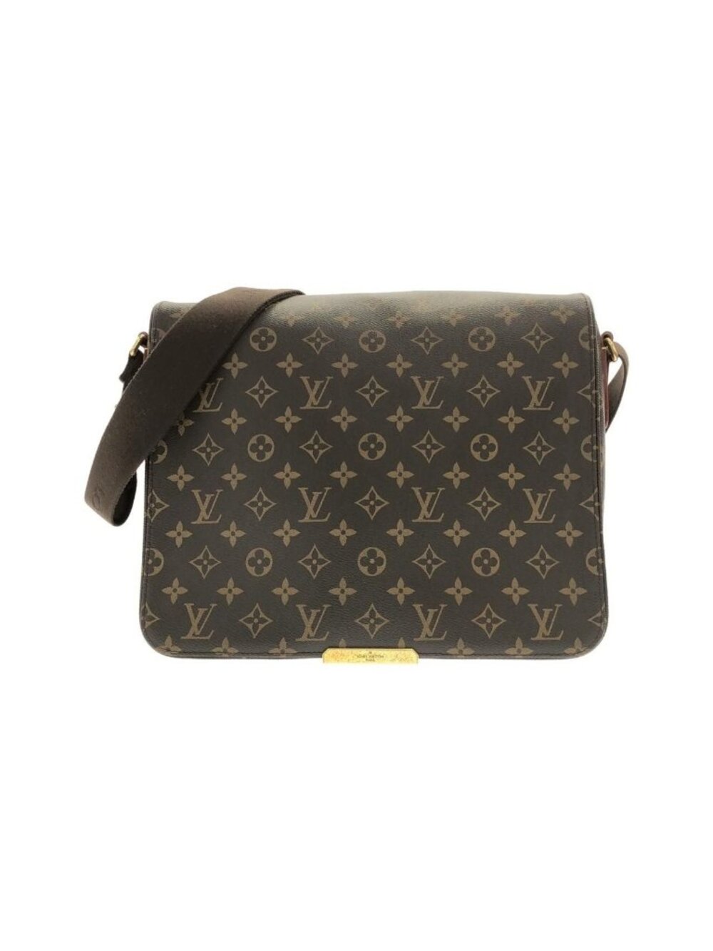 ★SOLD★ Louis Vuitton Monogram Valmi MM Shoulder Bag Brown Marron